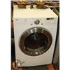 Image 1 : LG TROMM FRONT LOADING DRYER. SATINLESS STEEL DRUM