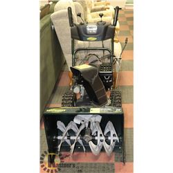 YARDWORKS 24" CLEARANCE/ 208CC GAS SNOWBLOWER