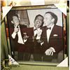 Image 1 : FRAMED PICTURE OF FRANK SINATRA, SAMMY DAVIS JR