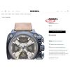 Image 5 : NEW DIESEL 56MM CHRONO OVERSIZE MSRP $395 WATCH