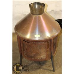 FIRE PIT OUTDOOR COMPLETE WITH SPARK ARRESTOR