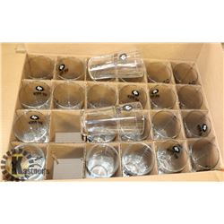 CASE OF 24NEW 20OZ BIG ROCK BEER GLASSES