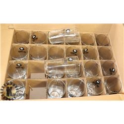 CASE OF 24NEW 20OZ BIG ROCK BEER GLASSES