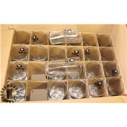 CASE OF 24NEW 20OZ BIG ROCK BEER GLASSES