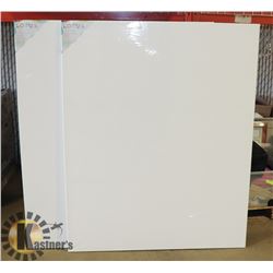 LOT OF 2 ARTISTIC PAINTING CANVASES 48" X 60"