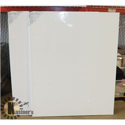 LOT OF 2 ARTISTIC PAINTING CANVASES 48" X 60"