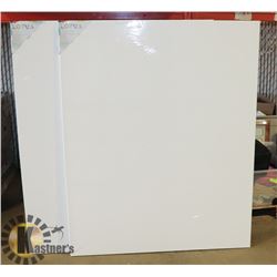 LOT OF 2 ARTISTIC PAINTING CANVASES 48" X 60"