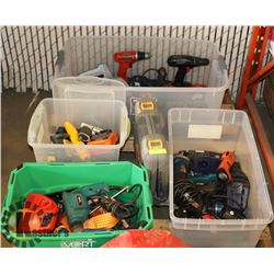 PALLET OF POWER TOOLS INCL. AIR RATCHET