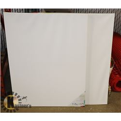 LOT OF 2 ARTISTIC PAINTING CANVASES 30" X 40"
