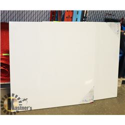 LOT OF 2 ARTISTIC PAINTING CANVASES 36" X 36"