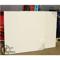 LOT OF 2 ARTISTIC PAINTING CANVASES 36" X 36"