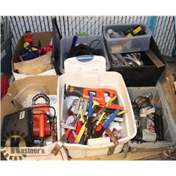 PALLET OF POWER TOOLS, HAND TOOLS AND MORE