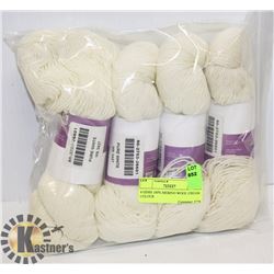 4 GEMS 100% MERINO WOOL CREAM COLOUR