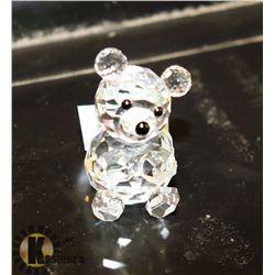 SWAROVSKI CRYSTAL BEAR ORNAMENT
