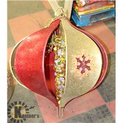 LARGE CHRISTMAS BALL DECOR