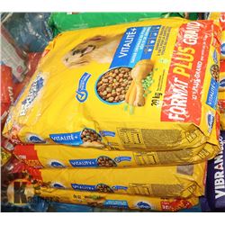 4 20KG BAGS OF ROASTED CHICKEN DOG FOOD