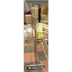 CLOTHING RACK ON WHEELS