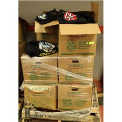 LARGE PALLET OF ASSORTED PRINTED HOODIES