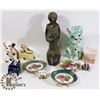 Image 1 : LOT OF ASSORTED ESTATE CHINA AND FIGURINES