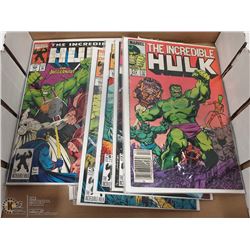 FLAT OF HULK COMIC BOOKS