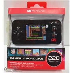NEW MY ARCADE GO GAMER PORT V CONSOLE 220 GAMES