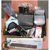 Image 1 : FLAT OF OFFICE SUPPLIES, NEW KEYBOARD, STAPLERS