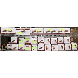 LARGE LOT OF DAFU CRAFTS WOODEN CARS