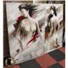 Image 1 : SET OF NUDE OIL PAINTINGS ON CANVAS 59 X 39