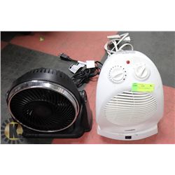 LOT OF 2 ESTATE FANS (SMALL)