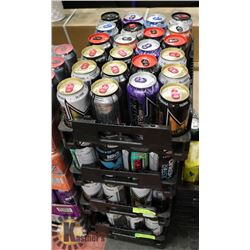 4 CRATES OF ASSORTED ROCKSTARS (UNKNOWN HOW MANY)