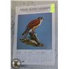 Image 1 : 19" X 13" 1983 BIRD CALENDAR   RTC