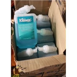 CASE OF KLEENEX BRAND FOAM HAIR AND BODY WASH
