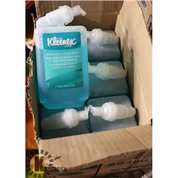 CASE OF KLEENEX BRAND FOAM HAIR AND BODY WASH