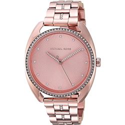 NEW MICHAEL KORS ROSE GOLD TONE WATCH MSRP $509