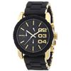 Image 3 : NEW DIESEL 46MM GOLD BLACK TONE 3-CHRONO MSRP $367
