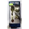 Image 1 : NEW WEISER DOOR HANDLE AND LOCK SET