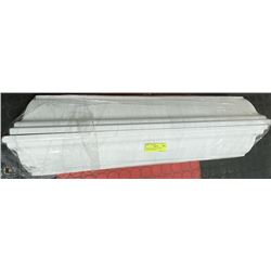 WHITE FLOATING COLONIAL FLOATING SHELVES