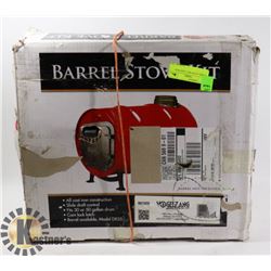 BARREL STOVE KIT - CAST IRON