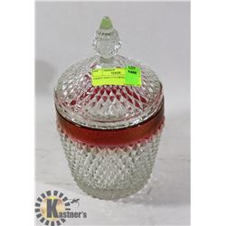 CANDY DISH CUT CRYSTAL