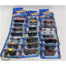 FLAT OF 20 HOTWHEELS COLLECTOR CARS