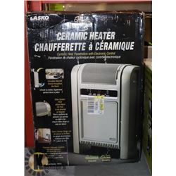 LASKO CYCLONIC CERAMIC HEATER, WORKING