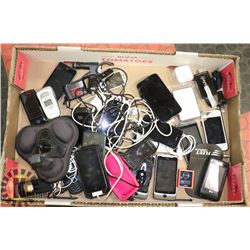 FLAT OF CELL PHONES AND IPODS - MOST