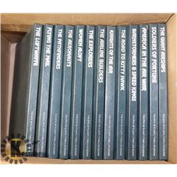 13 EPIC OF FLIGHT/ TIME-LIFE HARDCOVER BOOKS