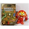 Image 1 : FLAT OF SNAKES & LADDERS/ IRONMAN PLUSHIE