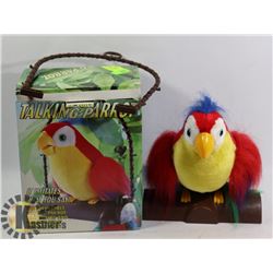 TALKING PARROT (REPEATS EVERYTHING YOU SAY)