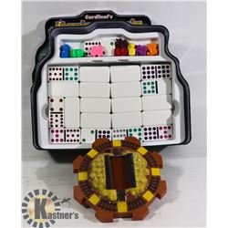 MEXICAN TRAIN +CHICKEN HOUSE DOMINO GAME