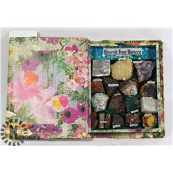 SET OF MINERALS FROM MOROCCO