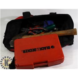 MILWAUKEE TOOL BAG WITH CONTENTS