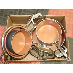 7PC GOTHAM STEEL COOKWARE SET