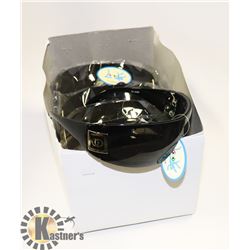 BOX OF BLACK CHANEL STYLED SUNGLASSES